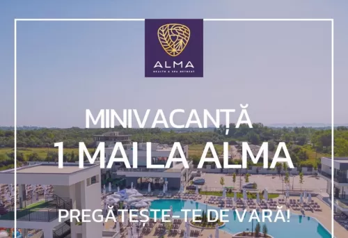 Ziua Internationala a Muncii 2026 Lacu Sarat Alma Health & SPA Retreat**** Ziua Internationala a Muncii 2026 Lacu Sarat Alma Health & SPA Retreat****